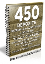 Lista cu principalele 450 depozite de materiale de constructii