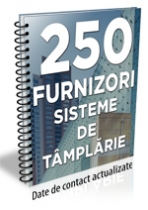 Lista cu principalii 253 furnizori de sisteme pentru tamplarie