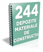 Lista cu principalii 244 comercianti de materiale de constructii