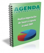 Analiza importurilor de lacuri si vopsele in anul 2009