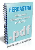 Analiza pietei sistemelor de feronerie pe anul 2012