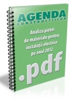 Analiza pietei de materiale pentru instalatii electrice pe anul 2012