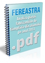 Analiza pietei fabricantilor de tamplarie din aluminiu pe anul 2013