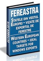 Analiza pietei exportatorilor de tamplarie termoizolanta pe anul 2015