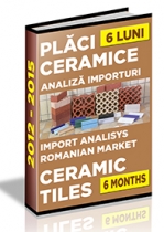 Analiza importurilor de placi ceramice si obiecte sanitare - S1 2015