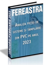 Analiza pietei de sisteme si tamplarie din PVC pe anul 2023