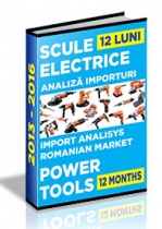 Analiza importurilor de scule electrice - 2015