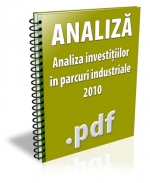Analiza investitiilor in parcuri industriale 2010