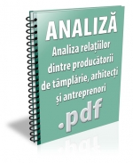 Analiza relatiilor dintre producatorii de tamplarie, arhitecti si antreprenori