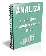 Analiza pietei sistemelor de izolatii 2010