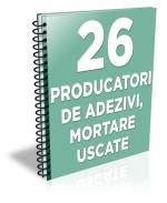 Lista cu principalii 27 de producatori de adezivi si mortare uscate