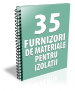 Lista cu principalii 34 furnizori de sisteme pentru izolatii