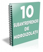 Lista cu principalii 14 subantreprenori de hidroizolatii