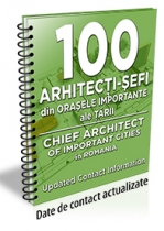 Lista cu principalii 113 arhitecti-sefi din orasele importante ale tarii 2016