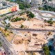 Constructii Erbasu, CDS si Bog’Art demoleaza planseul peste Dambovita, in zona axe 1-3