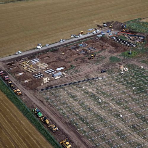 ENEVO și Vitalis: Progres rapid la parcul fotovoltaic Kraftfeld Energy Mărunței din Olt