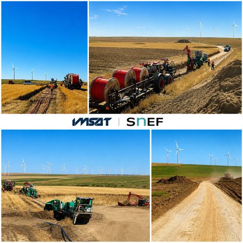 IMSAT execută rețele de medie tensiune la parcurile eoliene Alpha Casimcea și Vifor 2