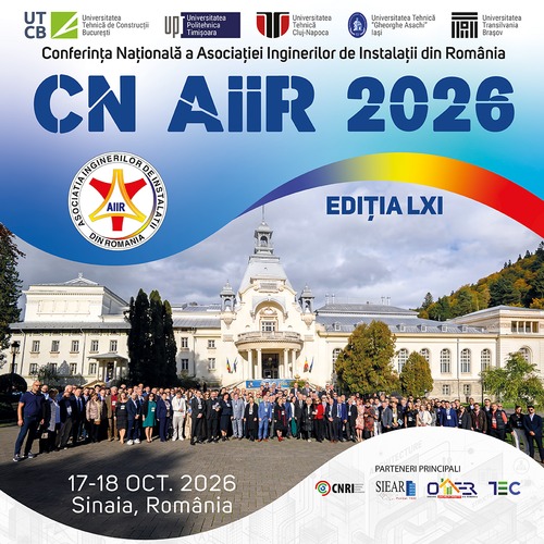 Inginerii de instalații se reunesc la Sinaia pentru cea de-a 61-a Conferință AIIR