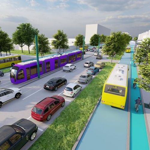 Magistrala Verde din Timișoara: PORR și Drum Asfalt licitează lucrări la Calea Șagului