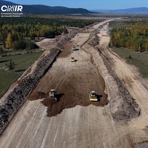 A8, lot 1D: Danlin XXL și Intertranscom au mobilizat peste 320 de oameni și 245 utilaje