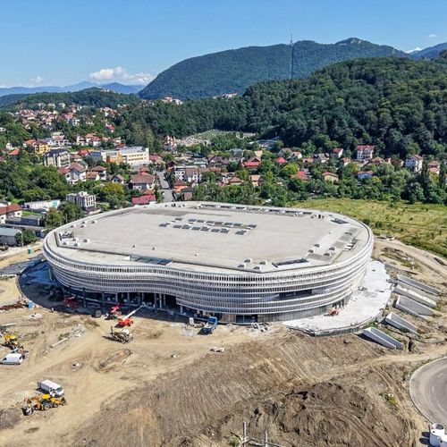 MIS Grup și Electrogrup: Sala Polivalentă din Brașov, finalizată în proporție de 70%
