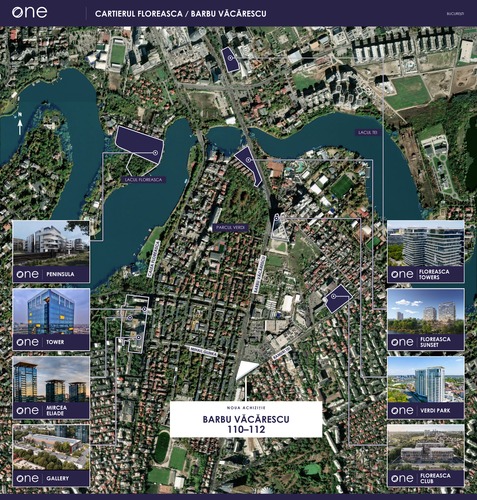 One United Properties dezvoltă un turn de 130 mil. euro, cu 25 de etaje, în Floreasca