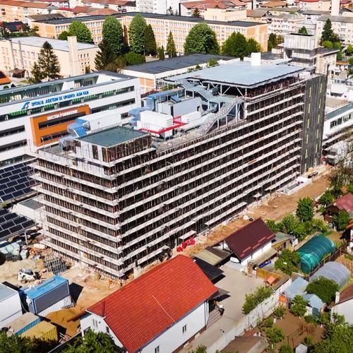 Concelex, CON-A și CDS: Progres de 85% pe șantierul spitalului de oncologie Alba Iulia