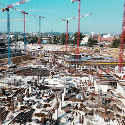 RIVUS Cluj, șase șantiere într-unul singur: 550 de oameni și 45 de firme implicate