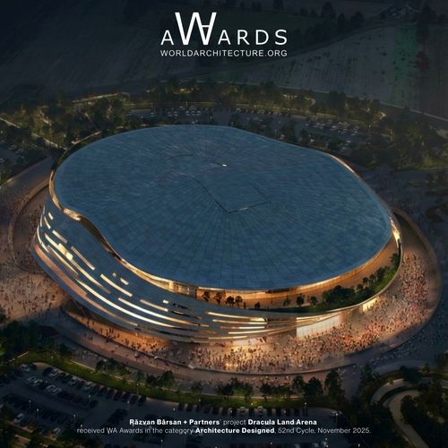 Răzvan Bârsan | Dracula Land Arena: Premiul Juriului la World Architecture Awards